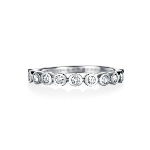 結婚指輪 ウォータードロップ ~クラシカルな水玉模様~ DM-146/Ladies